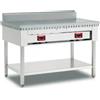 D.L. SERVICE Cuocipiadina elettrico 6 piadine con struttura aperta - cm 95 x 73 x 96 h Ferro