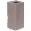AmeliaHome Vaso in ceramica decorativo vaso da tavolo decorazione Devon cacao