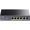 Cudy FS1006P Switch PoE+ 4 Porte 10/100M +2 RJ45 10/100M - Cudy