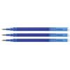 Q-CONNECT Mine per penna a sfera in gel, cancellabili, 1,0 mm, colore: blu, 3 pezzi (confezione da 3), diametro sfera: 1,00 mm, spessore tratto: 0,7 mm