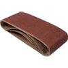 Trend Nastro abrasivo in ossido di alluminio 100 x 610 mm, 80 grana, AB/B100/80A, Confezione da 3