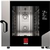 TECNOEKA Forno elettrico 6 Teglie GN 2/1 combinato convenzione vapore - Pannello Touch-Screen - cm 85 x 103.5 x 85 h