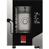 TECNOEKA Forno elettrico 6 Teglie GN 2/3 combinato convenzione Vapore - Pannello Touch-Screen - cm 50 x 75 x 70 h