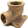 Frabo Gomito in bronzo F con 3 flange 3/4 x28mm per tubo rame a saldare