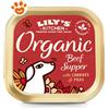 Lily's Kitchen Dog Adult Organic Supper al Manzo - Vaschetta Da 150 Gr