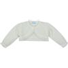 Mac Illusion CARDIGAN SCALDACUORE GIACCA NEONATA BAMBINA IN MISTO LANA - TENEREZZA