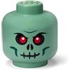 LEGO Grande testa-contenitore scheletro - Verde