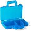 LEGO Valigetta portatile blu trasparente