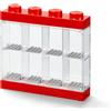 LEGO Espositore per 8 minifigure - Rosso