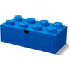 LEGO Cassetto-mattoncino 8 bottoncini - Blu