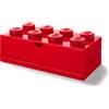 LEGO Cassetto-mattoncino 8 bottoncini - Rosso