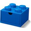 LEGO Cassetto-mattoncino 4 bottoncini - Blu