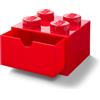 LEGO Cassetto-mattoncino 4 bottoncini - Rosso