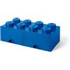 LEGO Cassetto-mattoncino a 8 bottoncini - Blu