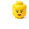 LEGO Testa contenitore LEGO - Mini (Ragazza)
