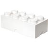 LEGO Mattoncino contenitore a 8 bottoncini - Bianco