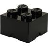 LEGO Mattoncino a 4 bottoncini - Nero