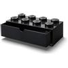 LEGO Cassetto a 8 bottoncini - Nero