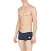 Emporio Armani Men's Shiny Logo Band Boxer, Marine, M Uomini