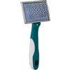 Gimborn GimDog Cardatore Morbido per Cani Gatti e Piccoli Animali con Impugnatura Antiscivolo e Denti arrotondati (S 6,3x14 cm)