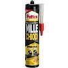 Pattex MILLECHIODI Forte & Rapido, adesivo di montaggio extra forte che sostituisce viti e fori al muro, adesivo bianco con effetto ventosa 2x400g, Trasparente