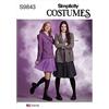 SIMPLICITY SS9843U5 Costume da donna U5 (48-50-52-54)