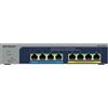 NETGEAR 8-port Ultra60 PoE++ Multi-Gigabit (2.5G) Ethernet Plus Switch Gestito L2/L3 2.5G Ethernet (100/1000/2500) Supporto