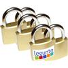 Legunto® 6 Lucchetti Con Chiave Unica - Molto Resistente Con 36 Chiavi - Per Armadietto, Palestra e Armadio
