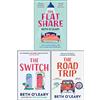 Quercus Set di raccolta di 3 libri di Beth O'Leary (The Flatshare, The Switch, The Road Trip)