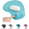 SHESHY Mousepad Poggiapolsi,Tappetino per Mouse,Gaming Mouse Pad con poggiapolsi - Con Comodo Supporto in Gel per Polso - Base in Gomma Antiscivolo，Ergonomico