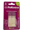 Ideco PLAKKONTROL NATURAL KONTROL INTERBRUSH 0,4MM 5 PEZZI