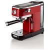 Ariete 1381 Macchina Caffè Cialde e Caffè Macinato in Polvere Espresso Manuale 1 o 2 Tazze 1300 Watt colore Rosso - 00M138113AR0