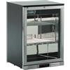 KLIMAITALIA Vetrina retrobanco refrigerata 1 porta - Capacità 129 litri - Statico con agitatore - 60 x 53 x 83,5 cm