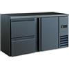 KLIMAITALIA Retrobanco refrigerato 1 porta + 2 cassetti - 315 litri - 146.2 x 51.3 x 86 cm