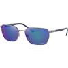 Ray Ban Occhiali da Sole Ray-Ban RB3684CH 004/4L Gunmetal