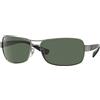 Ray Ban Occhiali da Sole Ray-Ban RB3379 RB3379 004/58 Gunmetal