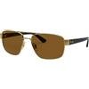 Ray Ban Occhiali da Sole Ray-Ban RB3663 001/57 Oro Arista
