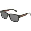 Gucci Occhiali da Sole Gucci GG0340S 006 006-BLACK-MULTICOLOR-GREY 58 17