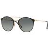 Ray Ban Occhiali da Sole Ray-Ban RB3546 187/71 Nero su oro