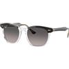 Ray Ban Occhiali da Sole Ray-Ban RB2298 HAWKEYE 1294M3 Nero su trasparente