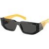 Prada Occhiali da Sole PRADA PR 09ZS 19D5S0 Black Yellow Marble