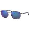 Ray Ban Occhiali da Sole Ray-Ban RB3670CH 004/4L Gunmetal