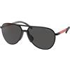 Prada Linea Rossa Occhiali da Sole Prada Linea Rossa PS 51XS 1BO06L Nero Opaco