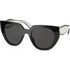 Prada Occhiali da Sole Prada PR 14WS 09Q5S0 Nero/Bianco talco