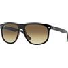 Ray Ban Occhiali da Sole Ray-Ban RB4147 RB4147 609585 Nero su marrone