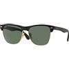 Ray Ban Occhiali da Sole Ray-Ban RB4175 CLUBMASTER OVERSIZED 877 Nero su oro