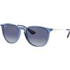 Ray Ban Occhiali da Sole Ray-Ban RB4171 ERIKA 65154L Blu Trasparente