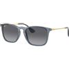 Ray Ban Occhiali da Sole Ray-Ban RB4187 CHRIS 6592T3 Blu Trasparente