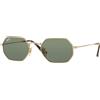 Ray Ban Occhiali da Sole Ray-Ban RB3556N OCTAGONAL 001 Oro Arista