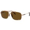 Ray Ban Occhiali da Sole RAY-BAN RB8096 MICHAEL TITANIUM 9266AN Marrone Chiaro